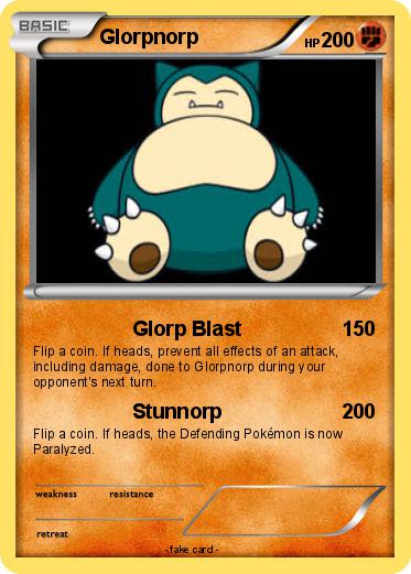 Pokemon Glorpnorp