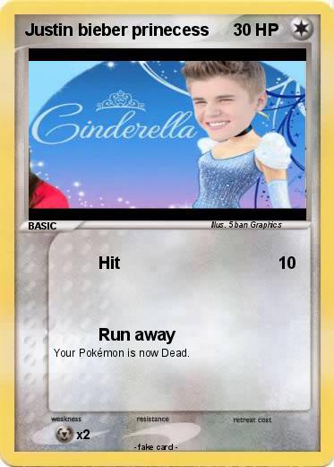 Pokemon Justin bieber prinecess