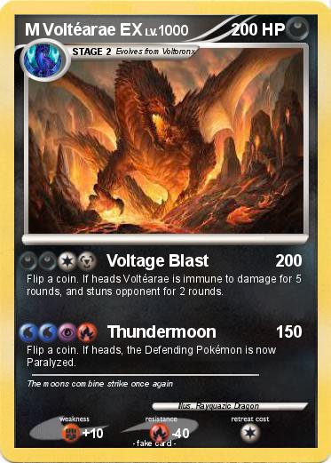 Pokemon M Voltéarae EX