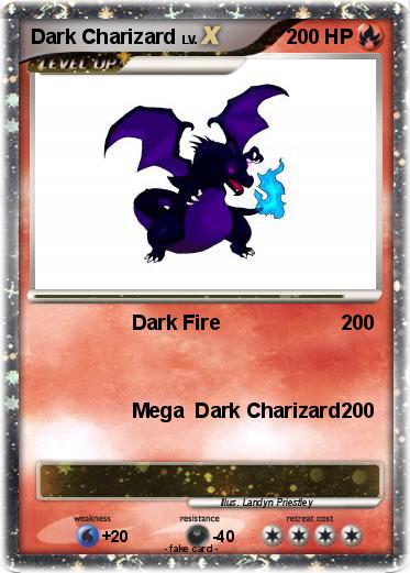 Pokemon Dark Charizard