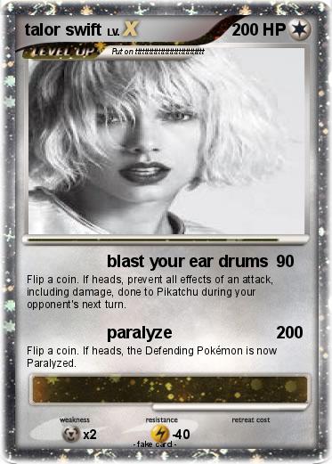 Pokemon talor swift