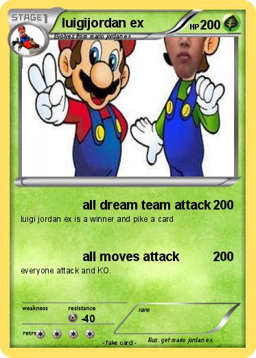 Pokemon luigijordan ex