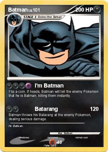 Pokemon Batman