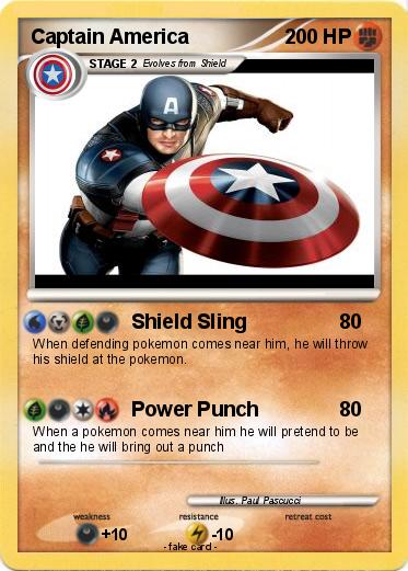 Pokemon Captain America