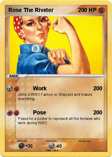 Pokemon Rose The Riveter