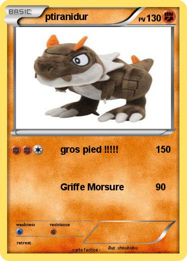 Pokemon ptiranidur