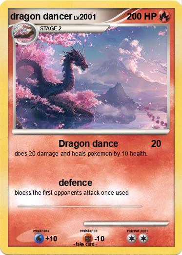 Pokemon dragon dancer