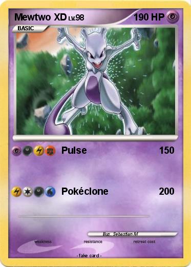 Pokemon Mewtwo XD
