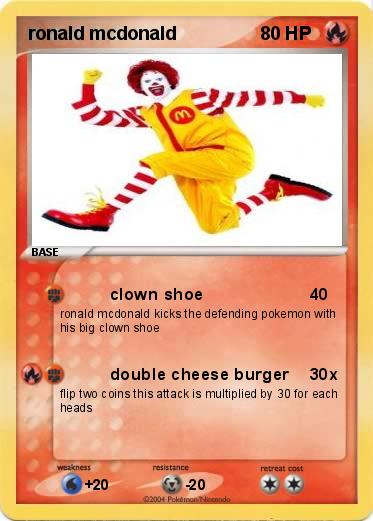 Pokemon ronald mcdonald
