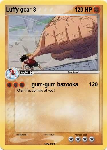 Pokemon Luffy gear 3