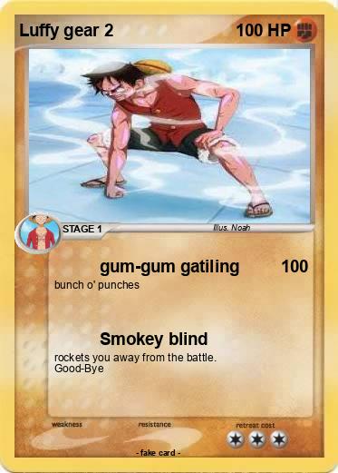 Pokemon Luffy gear 2