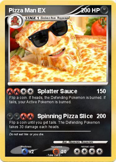 Pokemon Pizza Man EX