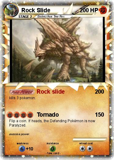 Pokemon Rock Slide