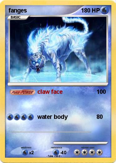 Pokemon fanges