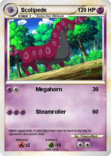 Pokemon Scolipede