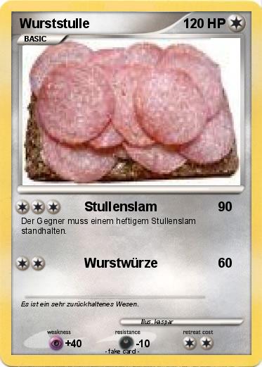 Pokemon Wurststulle
