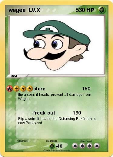 Pokemon wegee  LV.X                       5   