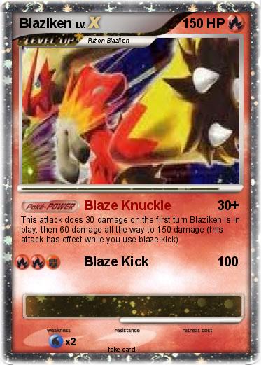 Pokemon Blaziken