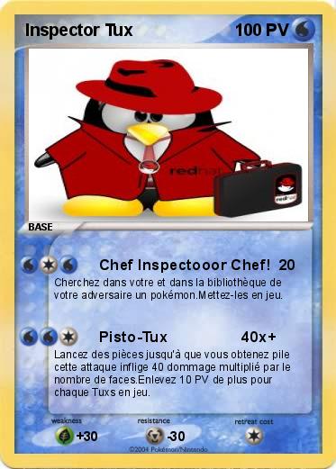 Pokemon Inspector Tux