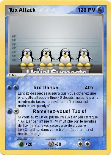Pokemon Tux Attack