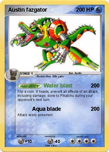 Pokemon Austin fazgator