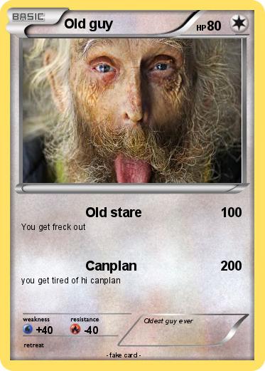 Pokemon Old guy