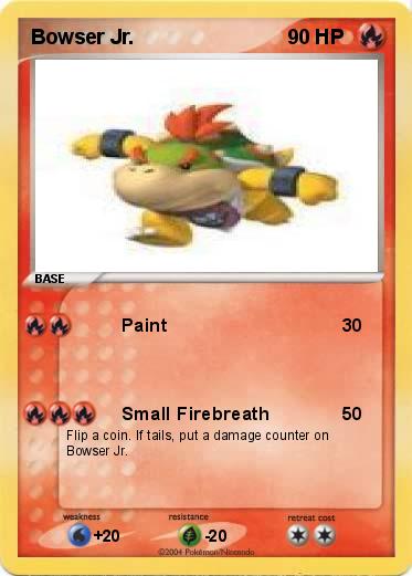 Pokemon Bowser Jr.