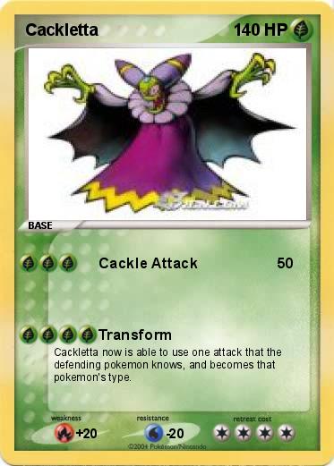 Pokemon Cackletta