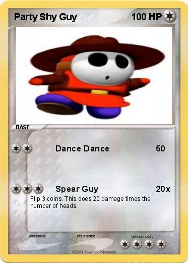 Pokemon Party Shy Guy