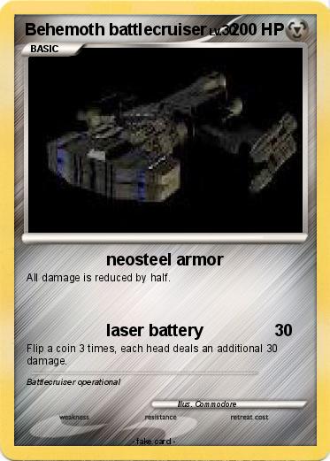Pokemon Behemoth battlecruiser