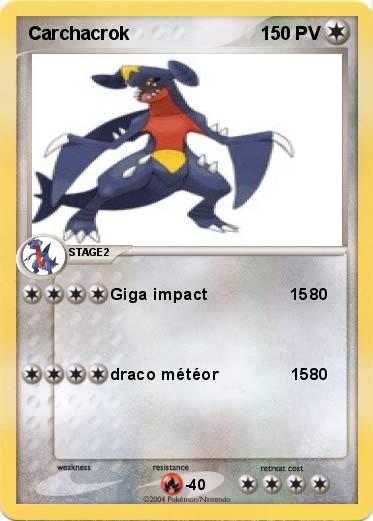 Pokemon Carchacrok