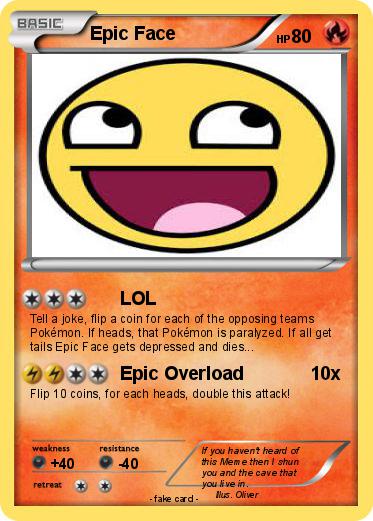 Pokemon Epic Face
