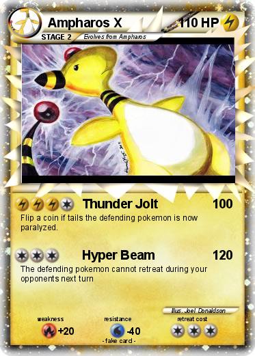 Pokemon Ampharos X