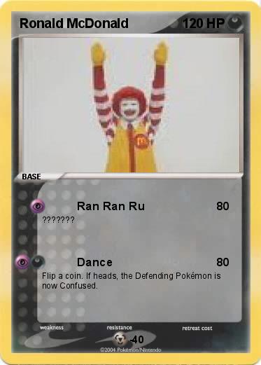 Pokemon Ronald McDonald