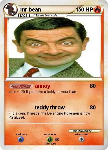 Pokemon mr bean