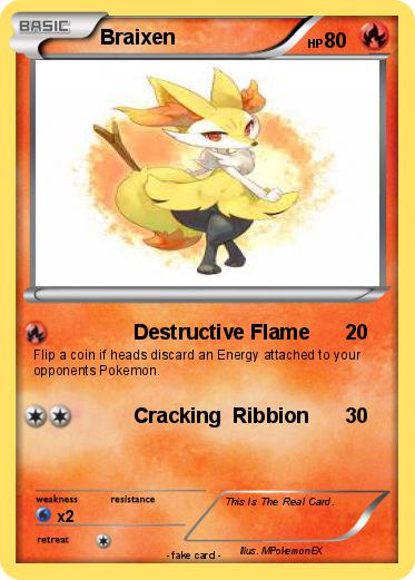 Pokemon Braixen