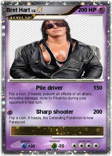 Pokemon Bret Hart