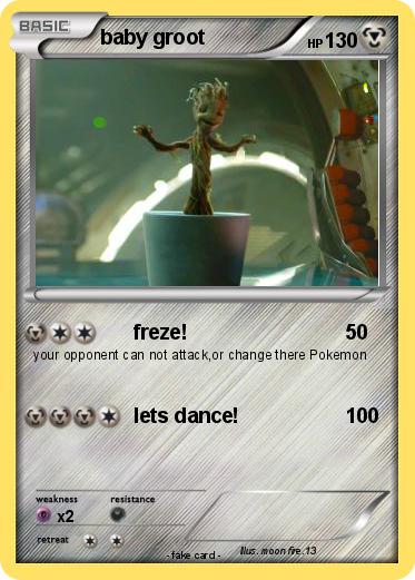 Pokemon baby groot