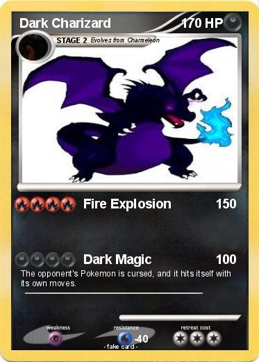 Pokemon Dark Charizard