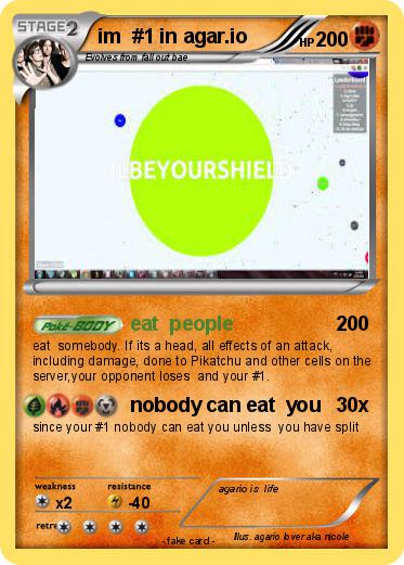 Pokemon im  #1 in agar.io