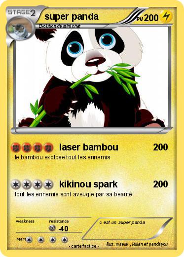 Pokemon super panda