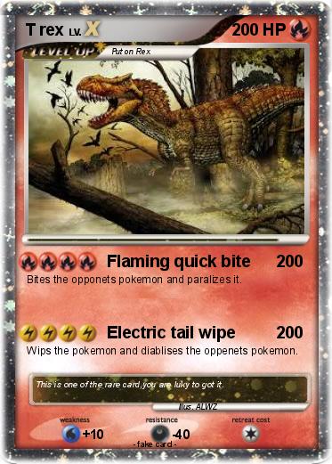Pokemon T rex