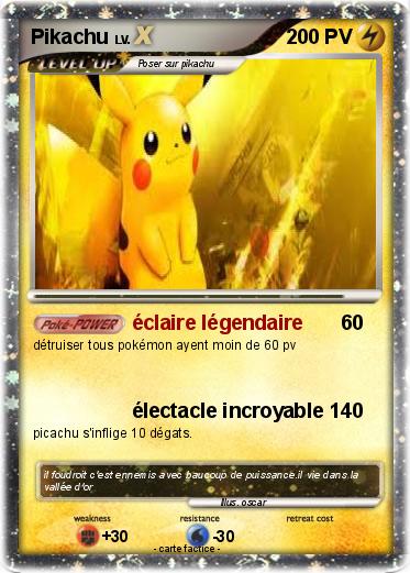 Pokemon Pikachu