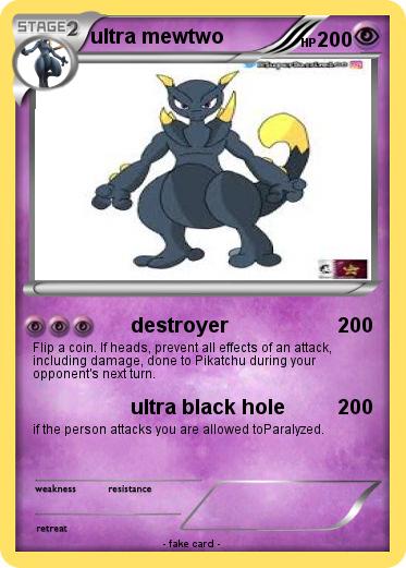 Pokemon ultra mewtwo