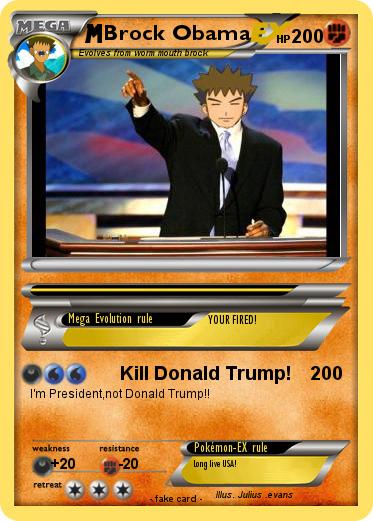 Pokemon Brock Obama