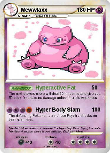 Pokemon Mewwlaxx