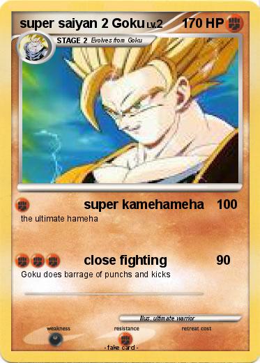 Pokemon super saiyan 2 Goku