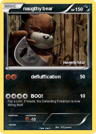 Pokemon naugthy bear