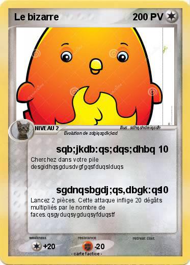Pokemon Le bizarre