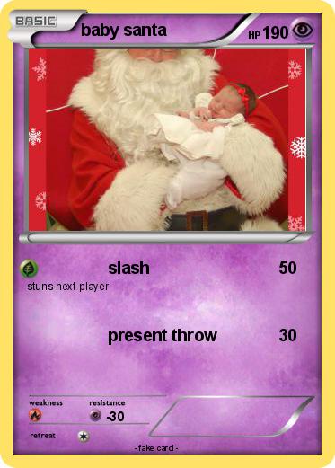 Pokemon baby santa